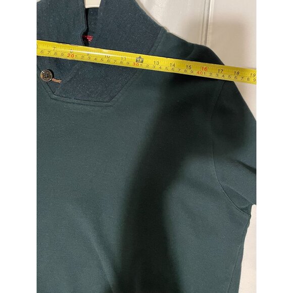 Ted Baker Men's Shawl Collar Sweater Size 5 Cotton Modal Blend Button Detail - Picture 12 of 15